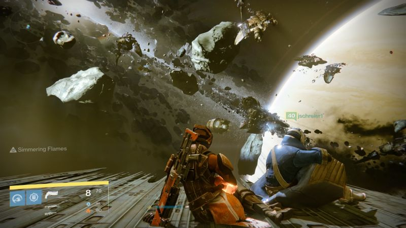 You also spend a lot of time screenshotting scenic vistas with your bros.